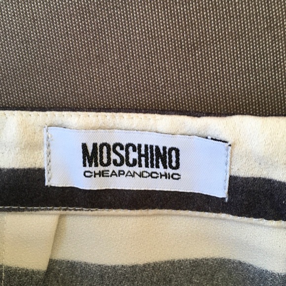 Moschino Cheap&Chic Dual print skirt - Picture 5 of 10